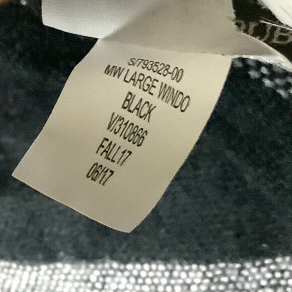 Banana Republic Womens Black & White Plaid Rectangular Wrap Scarf Shawl Acrylic - Picture 4 of 13